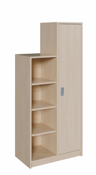 SideStep Schrank 120/160 cm, Regal/Tür 